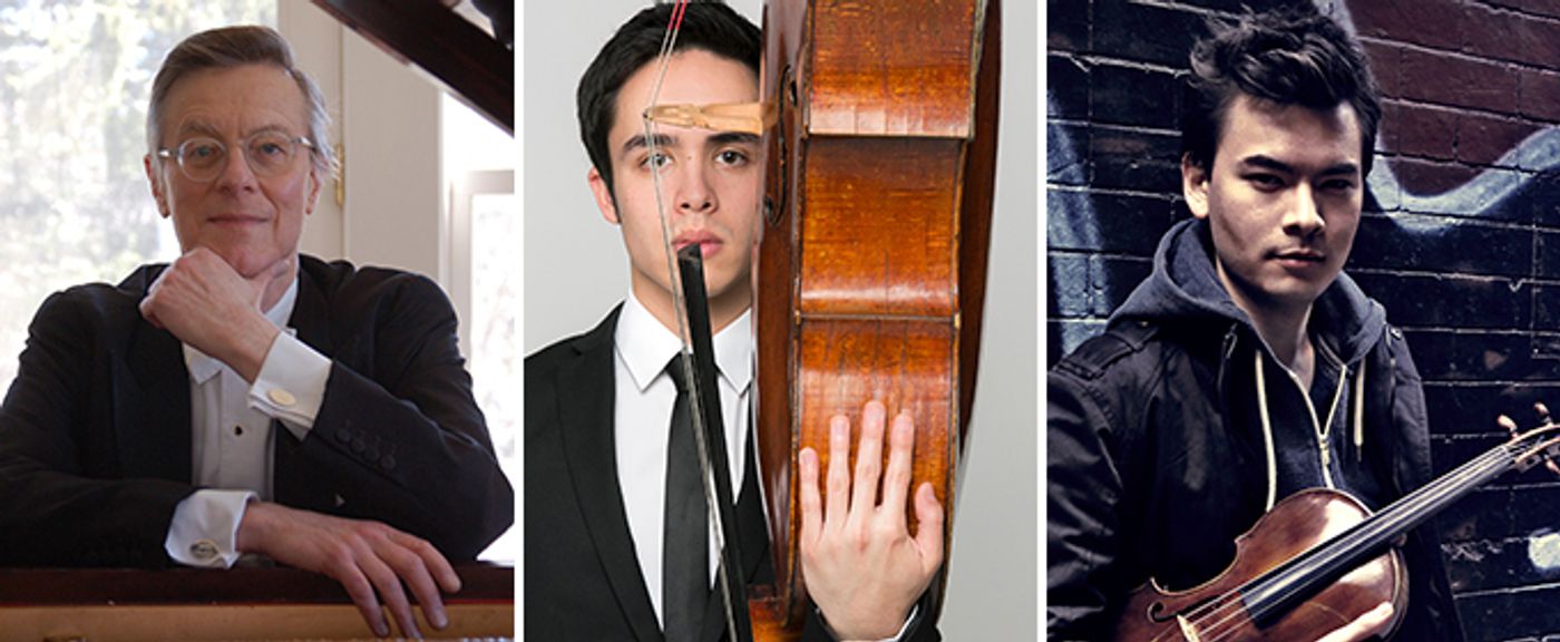 Peter Serkin, Stefan Jackiw and Jay Campbell Headline 2017 Opening Concert at Music Mountain Image