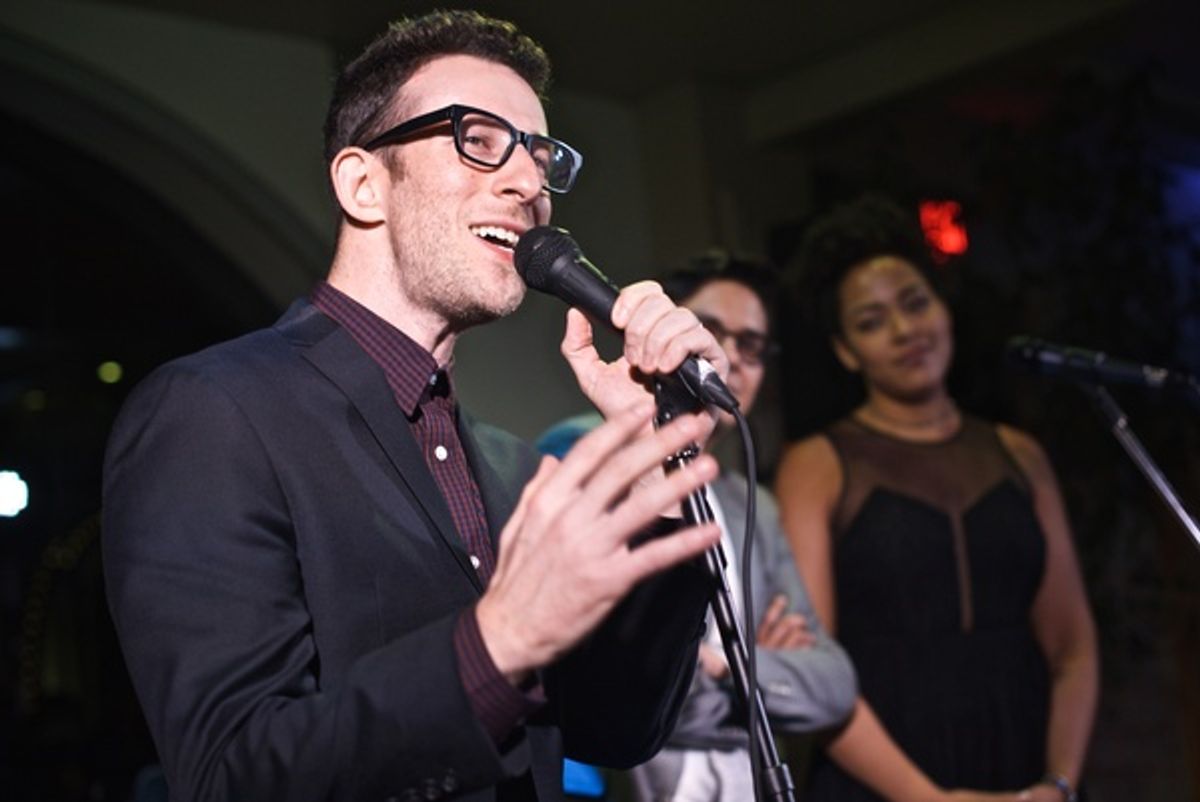  Nick Blaemire,  George Salazar and Ciara Renee  at 