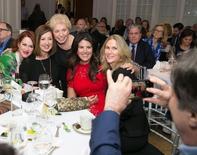 Molly Ringwald, Victoria Leacock Hoffman, Carol Gertz, Monica Lewinsky and Fiona Rudi Photo