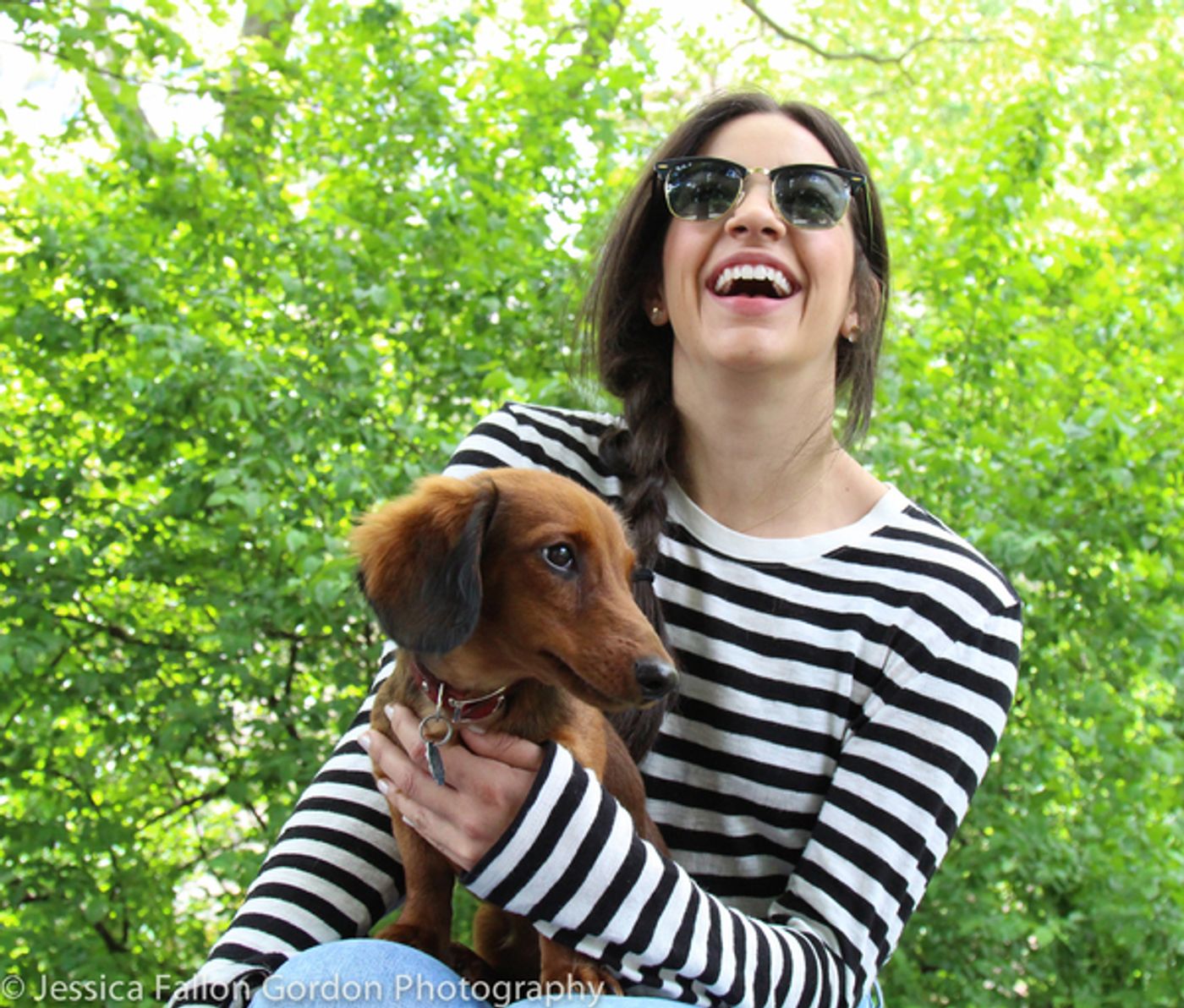 BWW Exclusive: TAILS OF BROADWAY- Ana Villafane Gets on Her Feet with Ollie!  Image