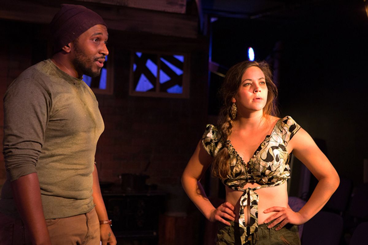 Jamall Houston and Madison Hart. Photo by Jeffrey Schmidt. at 