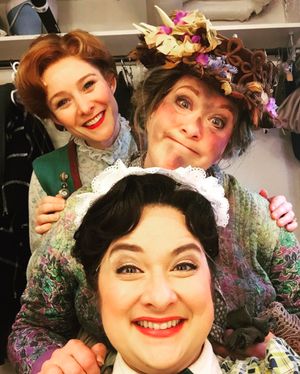 Mary Poppins (Paper Mill Playhouse): @missjillysue Our first #sip @papermillplayhouse with Dierdre Friel, Liz McCartney and Jill Paice! @officialbroadwayworld #marypoppins @ BroadwayWorld Mary Poppins (Paper Mill Playhouse): @missjillysue Our first #sip @papermillplayhouse Photo
