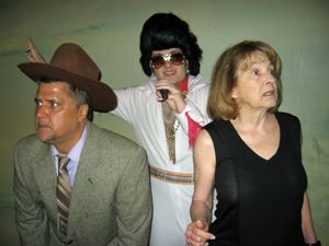 Jeffrey Tan, Elvis, and Marsha Howard @ BroadwayWorld Jeffrey Tan, Elvis, and Marsha Howard Photo