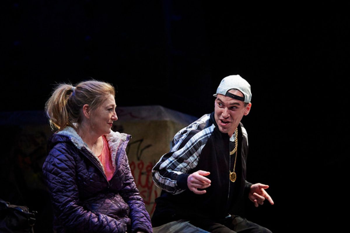 Rebecca Harris and Erik Martin at 