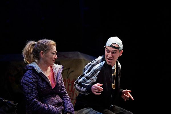 Rebecca Harris and Erik Martin Photo