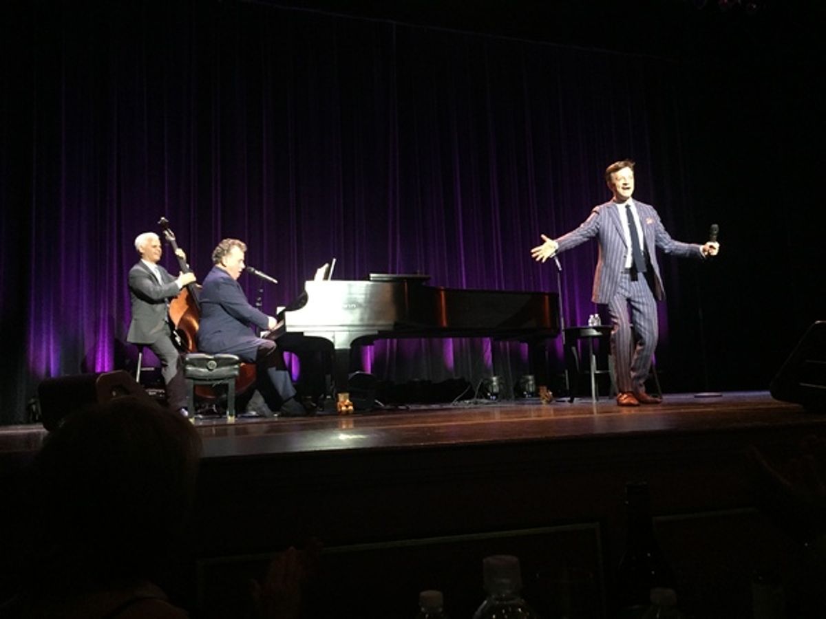 Paul Shewchuk, Billy Stritch, and Jim Caruso at 