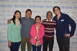 Alina Kansakar, Prashant Kansakar, Meera Kansakar, Dibya Kansaker and Pam Elardo Photo