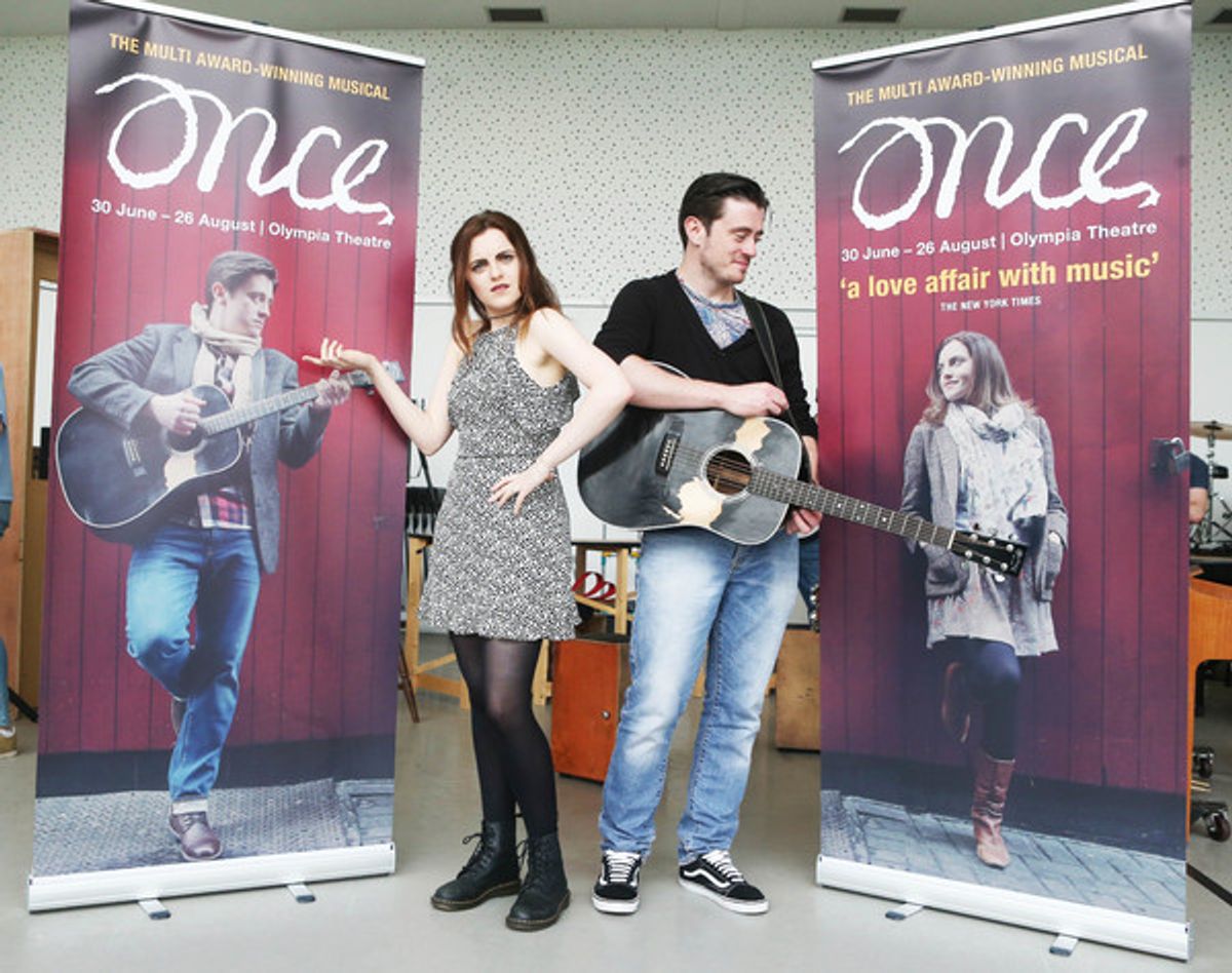 Niamh Perry and Brian Gilligan at 