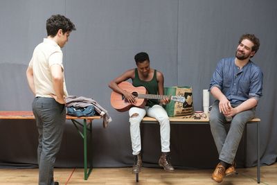 Charlie Fink, Jade Anouka and Max Webster Photo