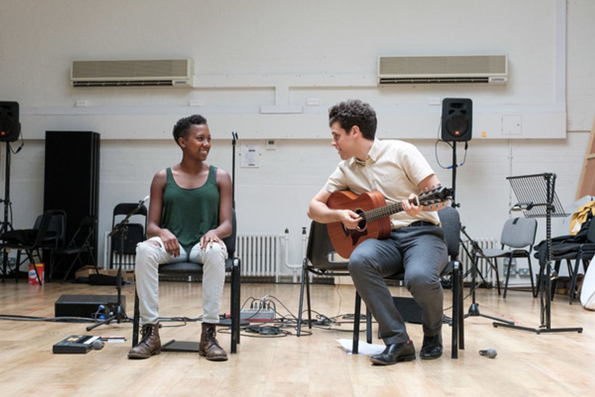 Jade Anouka and Charlie Fink at 