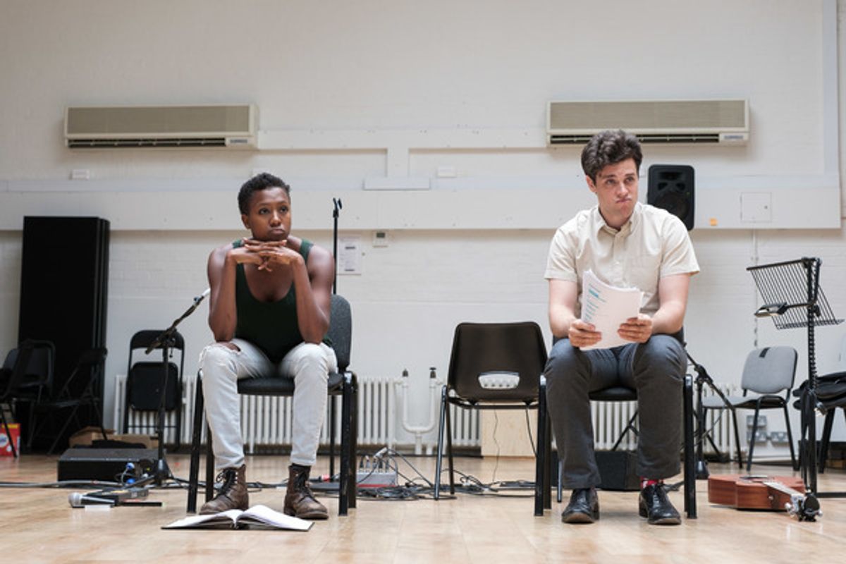 Jade Anouka and Charlie Fink at 