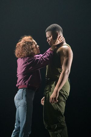Sarah Greene and John Boyega @ BroadwayWorld Sarah Greene and John Boyega Photo