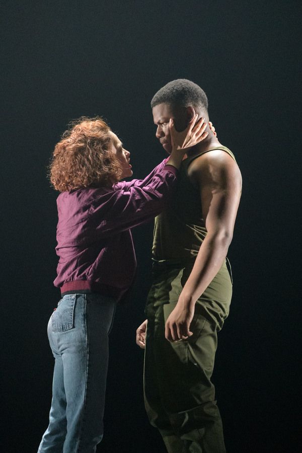Sarah Greene and John Boyega  Photo