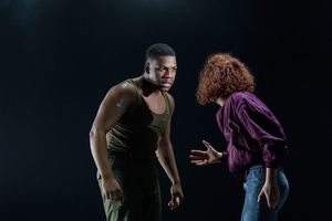 John Boyega and Sarah Greene Photo
