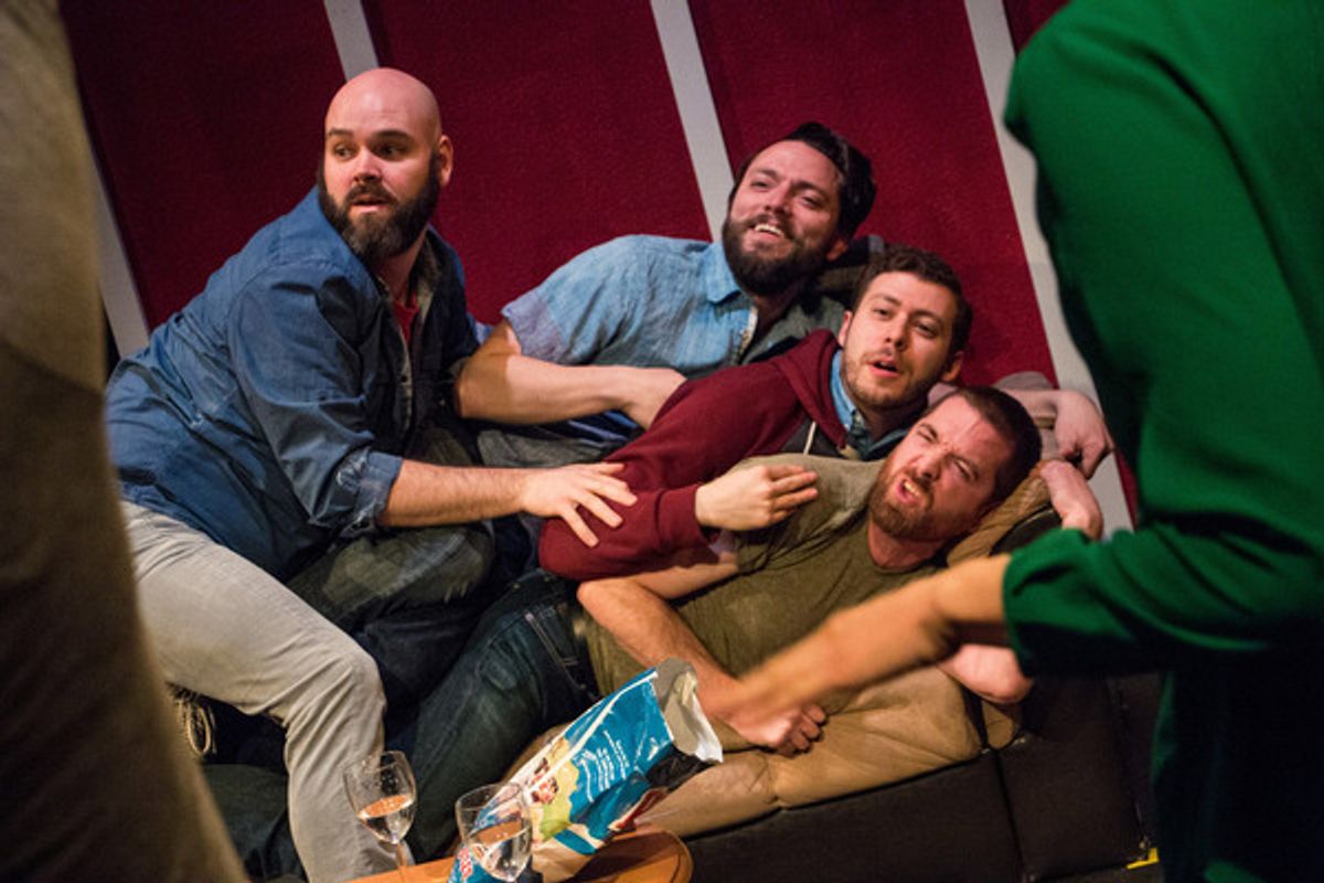 Benjamin Brownson, Evan Linder, David Weiss and Adam Soule at 