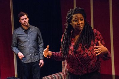 David Weiss and Echaka Agba  Photo