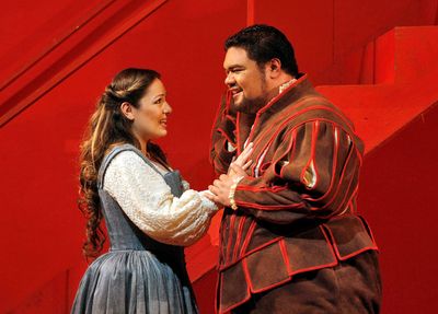 Nino Machaidze and Pene Pati Photo