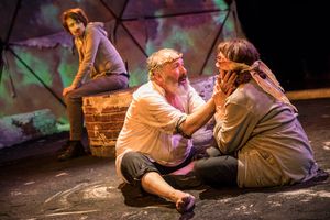 Sara Barker, Rick Foucheux, and Cam Magee @ BroadwayWorld Sara Barker, Rick Foucheux, and Cam Magee Photo