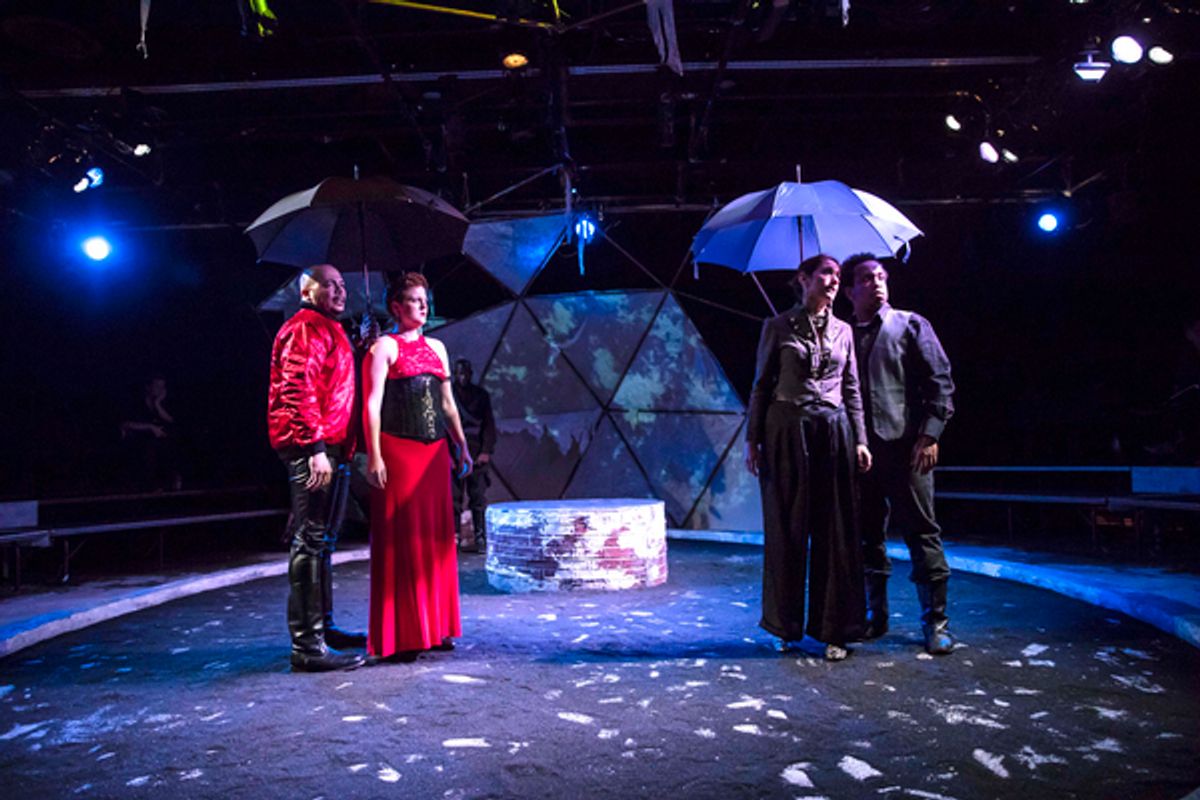 Frank Britton, Charlene V. Smith, Alyssa Sanders, and Louis E. Davis  at 