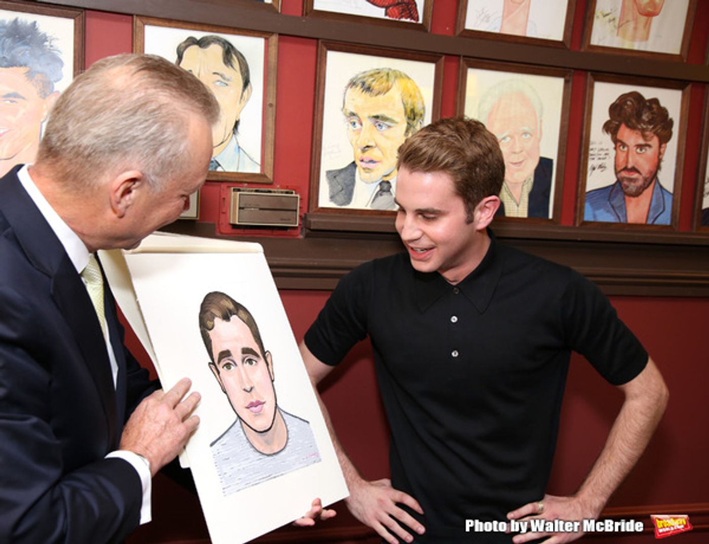 Photo Coverage: Ben Platt's DEAR EVAN HANSEN Gang Celebrates His New Sardi's Portrait! Photo Coverage: Ben Platt's DEAR EVAN HANSEN Gang Celebrates His New Sardi's Portrait! Image