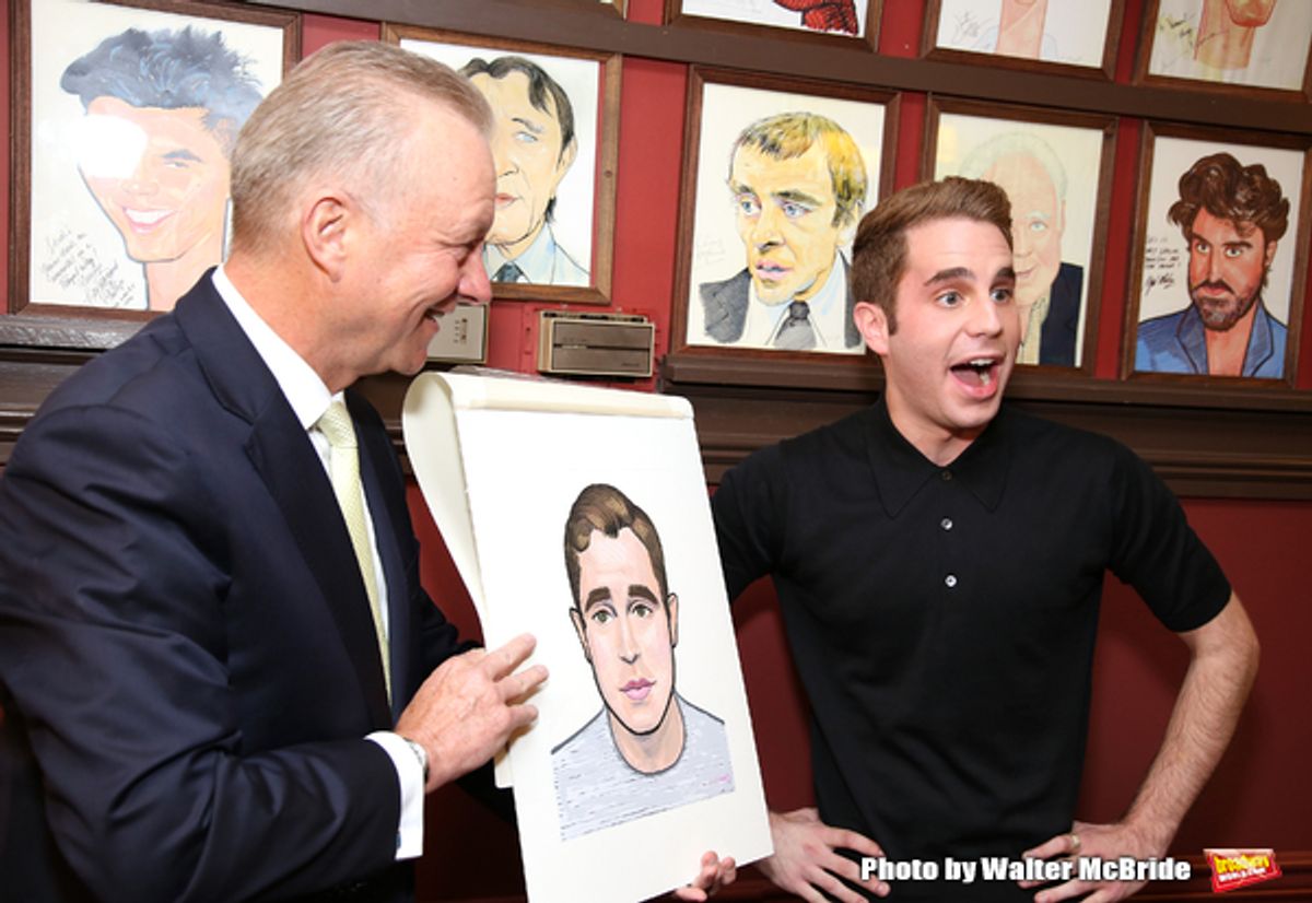 Ben Platt and Max Klimavicius at 