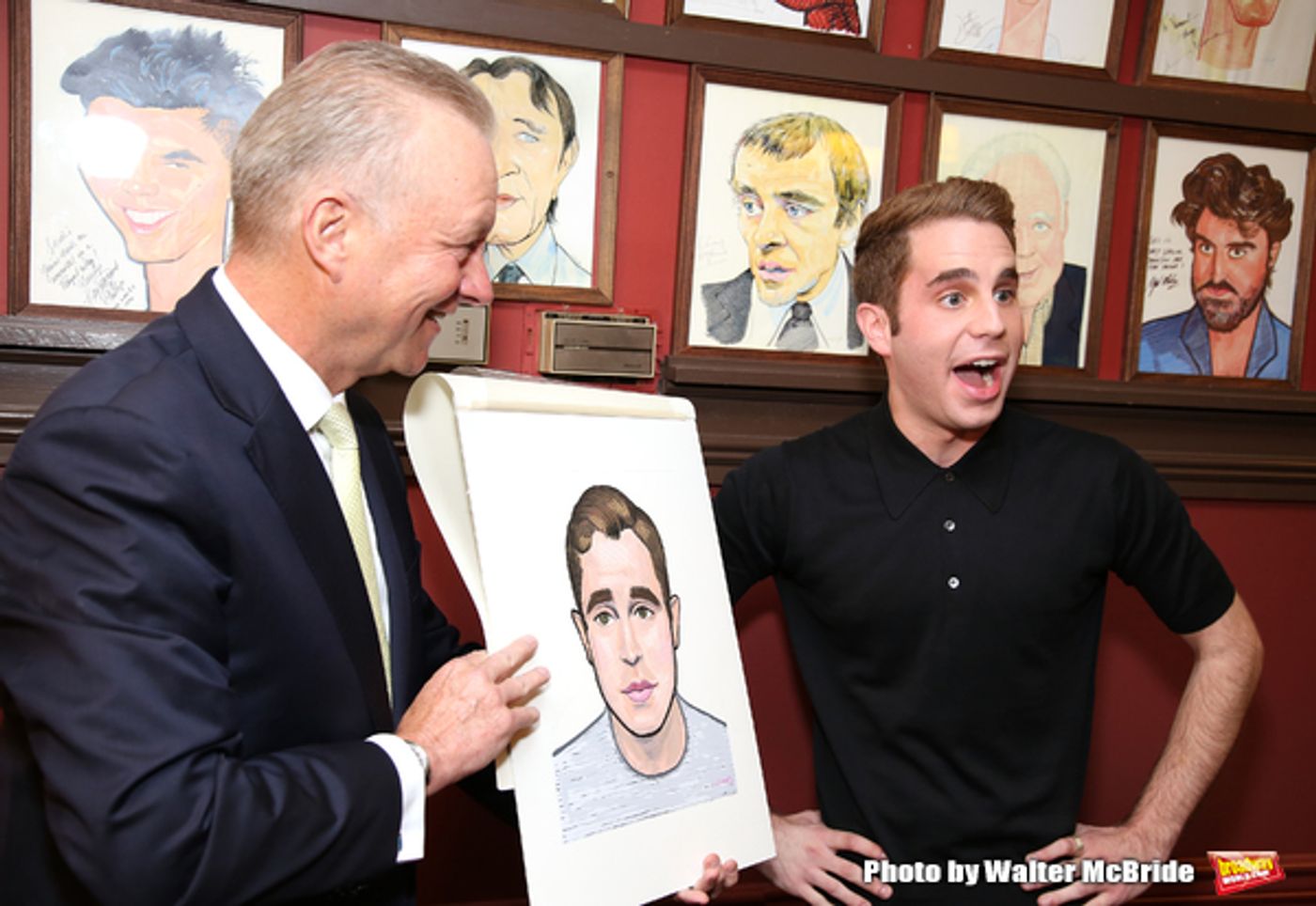 Photo Coverage: Ben Platt's DEAR EVAN HANSEN Gang Celebrates His New Sardi's Portrait! Photo Coverage: Ben Platt's DEAR EVAN HANSEN Gang Celebrates His New Sardi's Portrait! Image