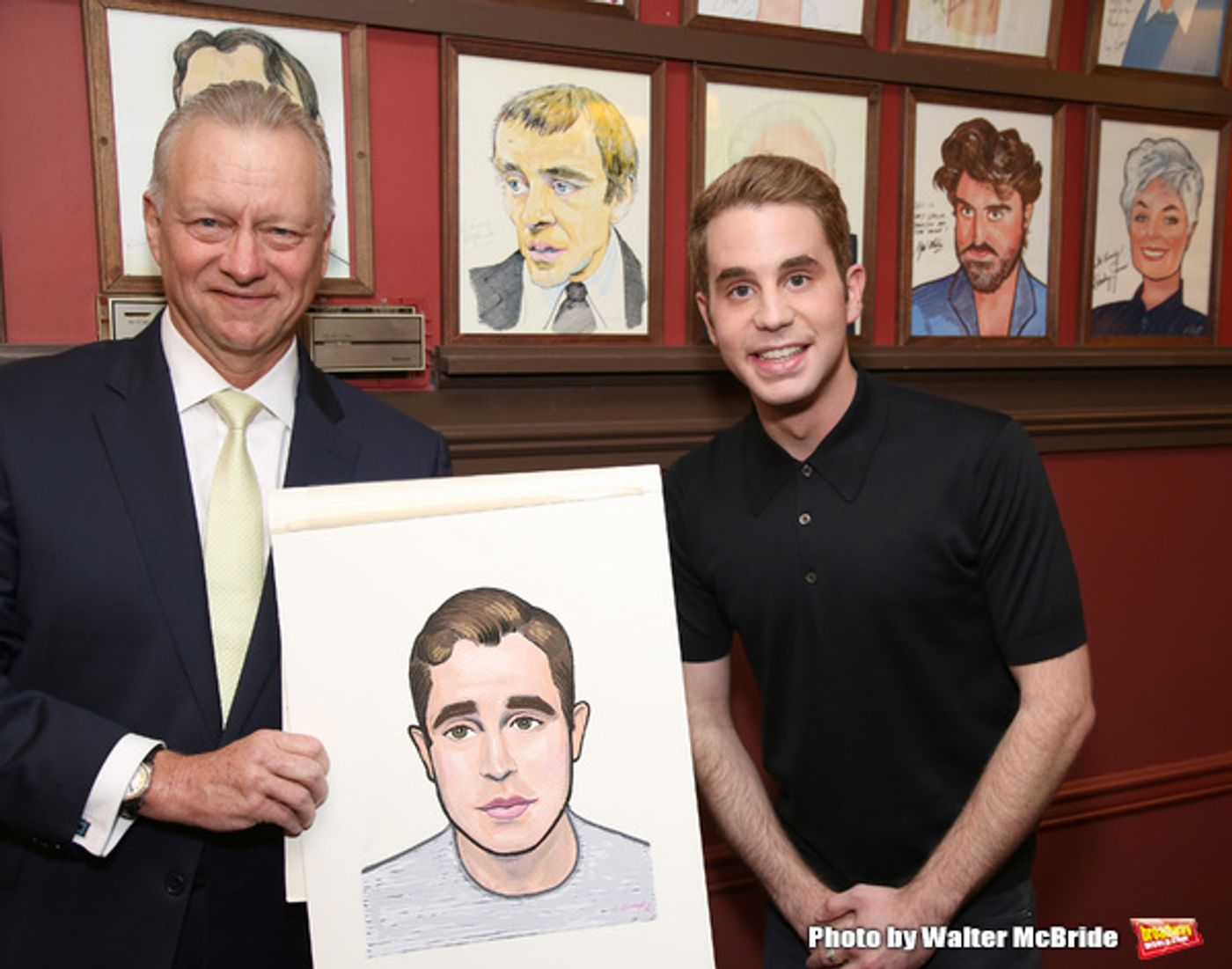 Photo Coverage: Ben Platt's DEAR EVAN HANSEN Gang Celebrates His New Sardi's Portrait! Photo Coverage: Ben Platt's DEAR EVAN HANSEN Gang Celebrates His New Sardi's Portrait! Image