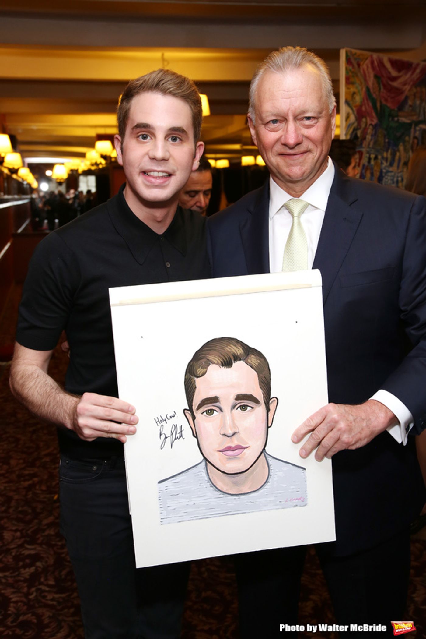 Photo Coverage: Ben Platt's DEAR EVAN HANSEN Gang Celebrates His New Sardi's Portrait! Photo Coverage: Ben Platt's DEAR EVAN HANSEN Gang Celebrates His New Sardi's Portrait! Image