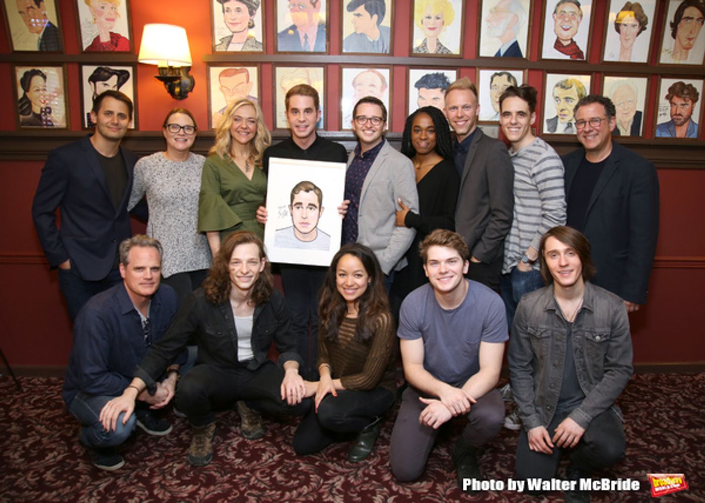 Photo Coverage: Ben Platt's DEAR EVAN HANSEN Gang Celebrates His New Sardi's Portrait! Photo Coverage: Ben Platt's DEAR EVAN HANSEN Gang Celebrates His New Sardi's Portrait! Image