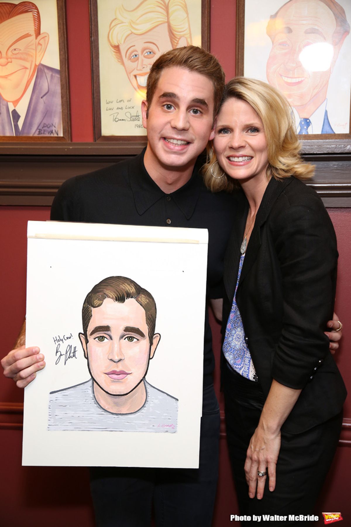 Ben Platt and Kelli O'Hara at 