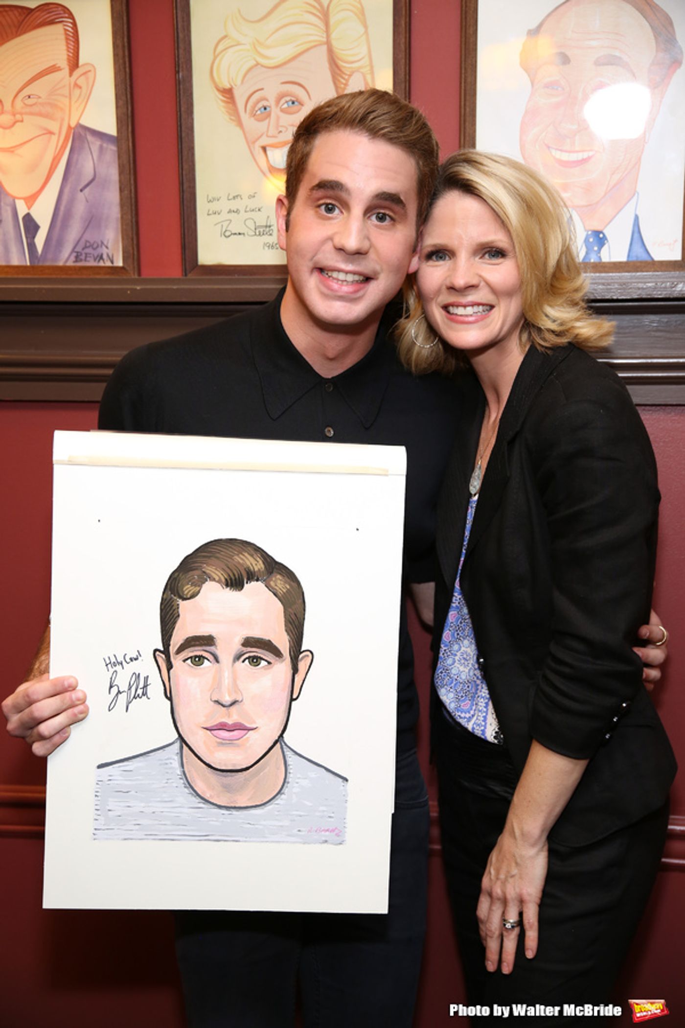 Photo Coverage: Ben Platt's DEAR EVAN HANSEN Gang Celebrates His New Sardi's Portrait! Photo Coverage: Ben Platt's DEAR EVAN HANSEN Gang Celebrates His New Sardi's Portrait! Image