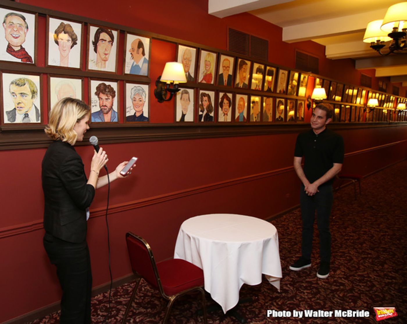 Photo Coverage: Ben Platt's DEAR EVAN HANSEN Gang Celebrates His New Sardi's Portrait! Photo Coverage: Ben Platt's DEAR EVAN HANSEN Gang Celebrates His New Sardi's Portrait! Image