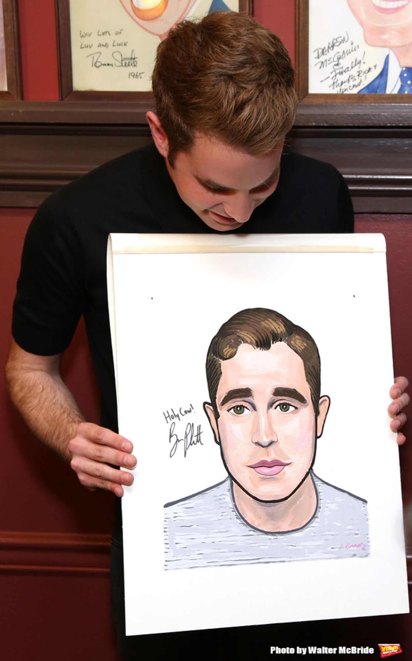 Photo Coverage: Ben Platt's DEAR EVAN HANSEN Gang Celebrates His New Sardi's Portrait! Photo Coverage: Ben Platt's DEAR EVAN HANSEN Gang Celebrates His New Sardi's Portrait! Image