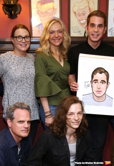 Michael Park, Jennifer Laura Thompson, Rachel Bay Jones, Mike Faist and Ben Platt  Photo