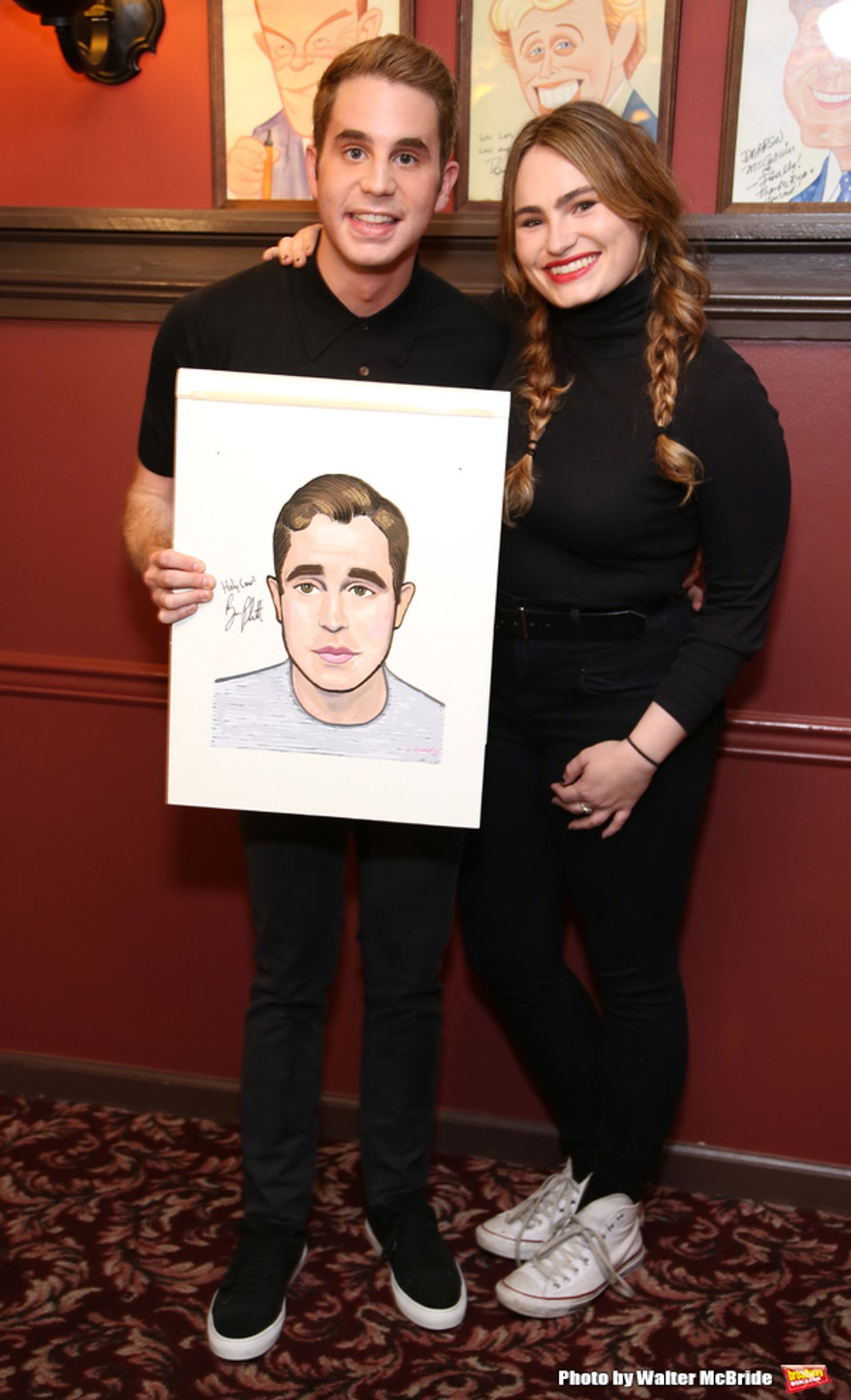 Photo Coverage: Ben Platt's DEAR EVAN HANSEN Gang Celebrates His New Sardi's Portrait! Photo Coverage: Ben Platt's DEAR EVAN HANSEN Gang Celebrates His New Sardi's Portrait! Image