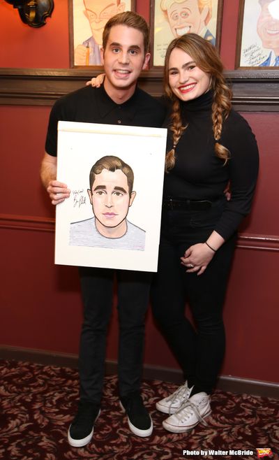 Ben Platt and Kathryn Gallagher Photo