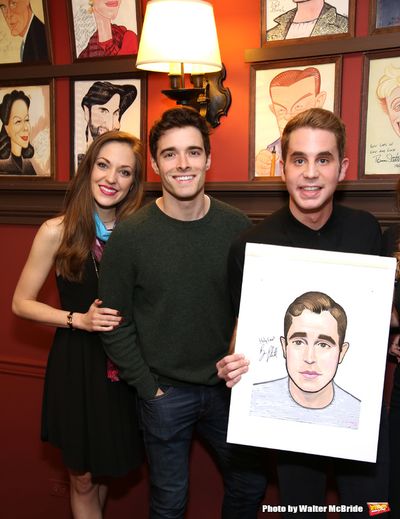 Laura Osnes, Corey Cott and Ben Platt  Photo