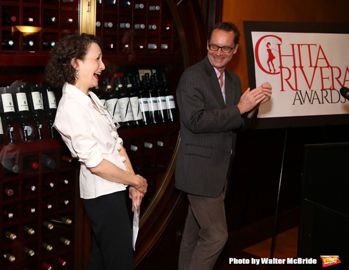 Bebe Neuwirth and Michael Reidel  at 