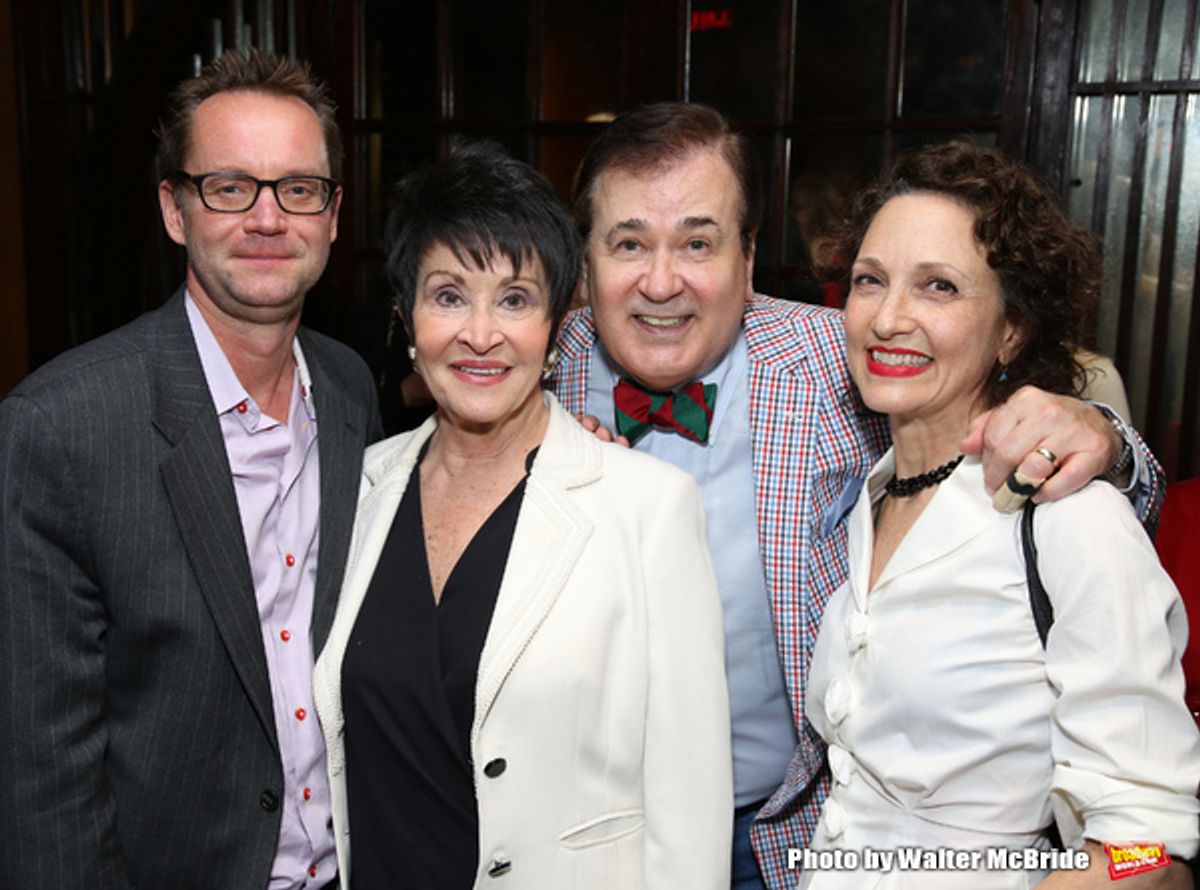 Michael Riedel, Chita Rivera, Lee Roy Reems and Bebe Neuwirth  at 