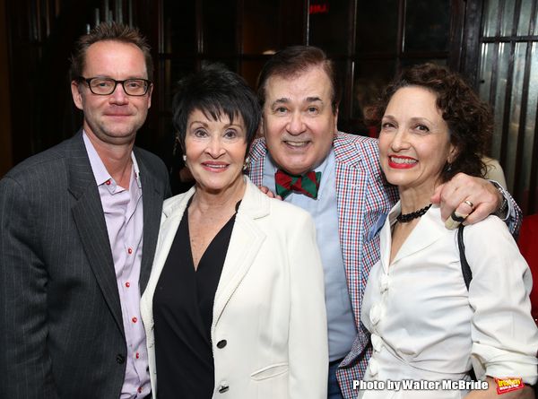 Michael Riedel, Chita Rivera, Lee Roy Reems and Bebe Neuwirth  Photo