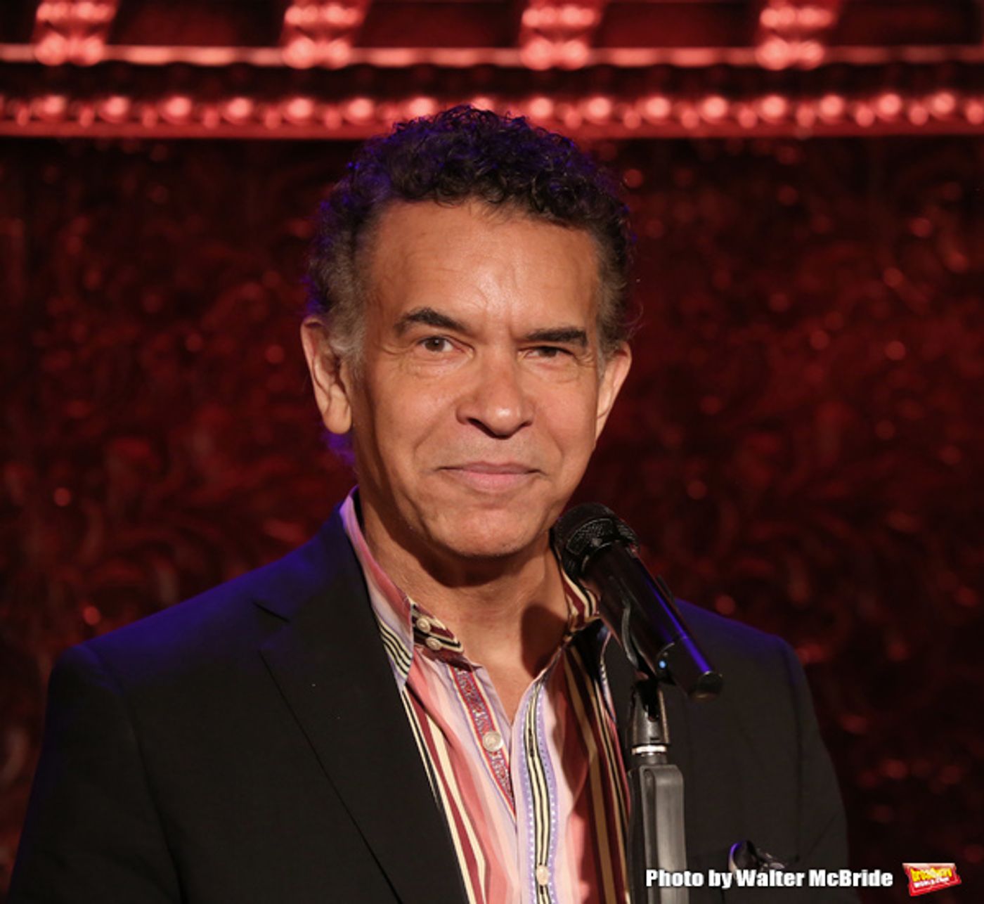 Photo Coverage: Brian Stokes Mitchell Prepares to Make Solo Debut at Feinstein's/54 Below  Image