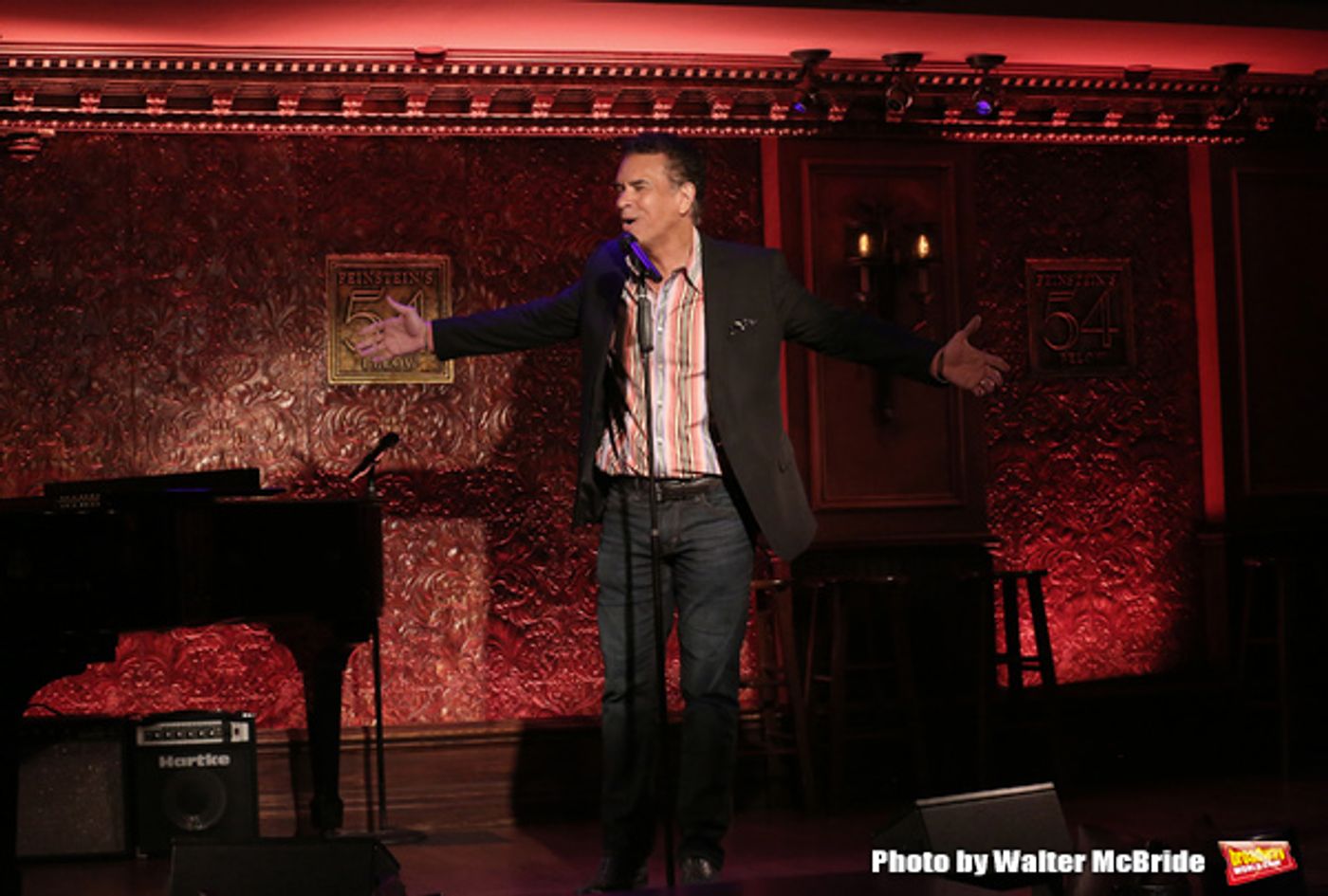 Photo Coverage: Brian Stokes Mitchell Prepares to Make Solo Debut at Feinstein's/54 Below  Image