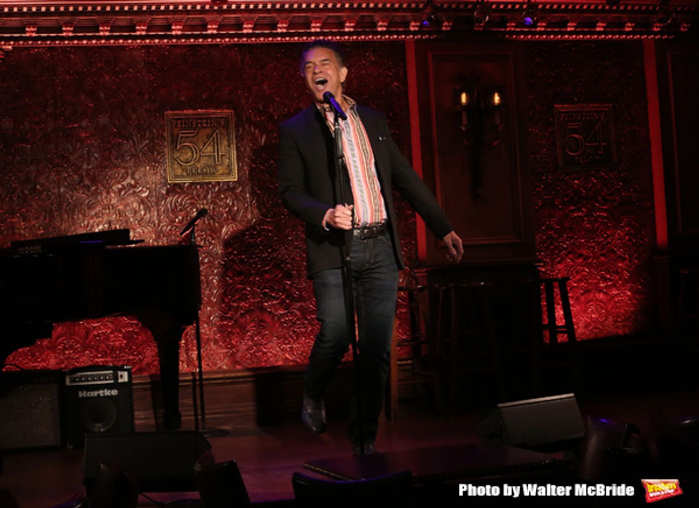 Photo Coverage: Brian Stokes Mitchell Prepares to Make Solo Debut at Feinstein's/54 Below  Image
