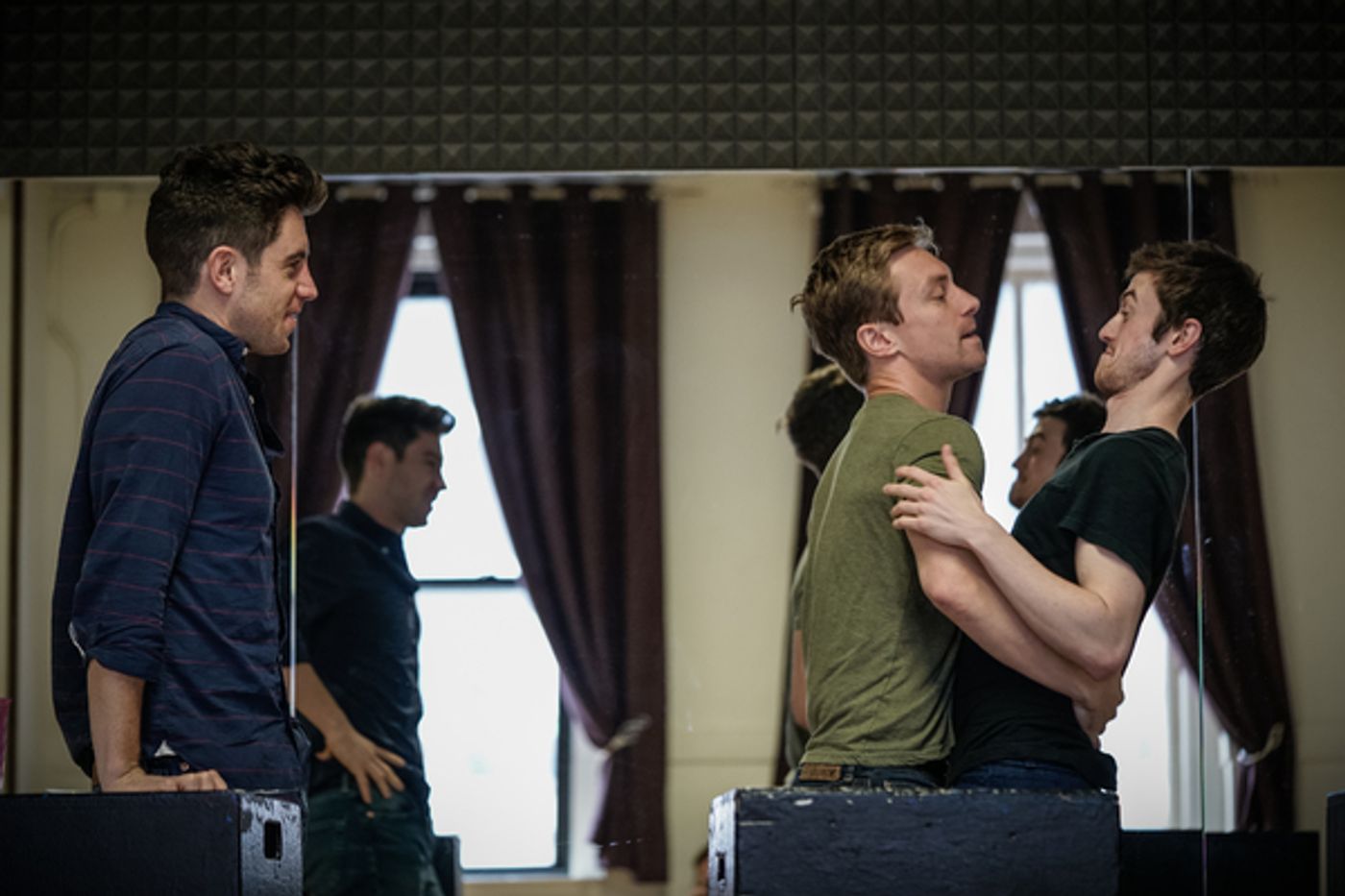 Photo Flash: Inside Rehearsals for Midnight Theatricals' AFTERGLOW Off-Broadway  Image