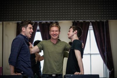 Robbie Simpson, Brandon Haagenson and Patrick Riley Photo