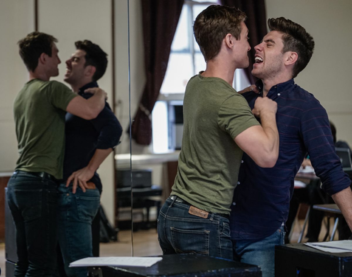 Brandon Haagenson and Robbie Simpson at 