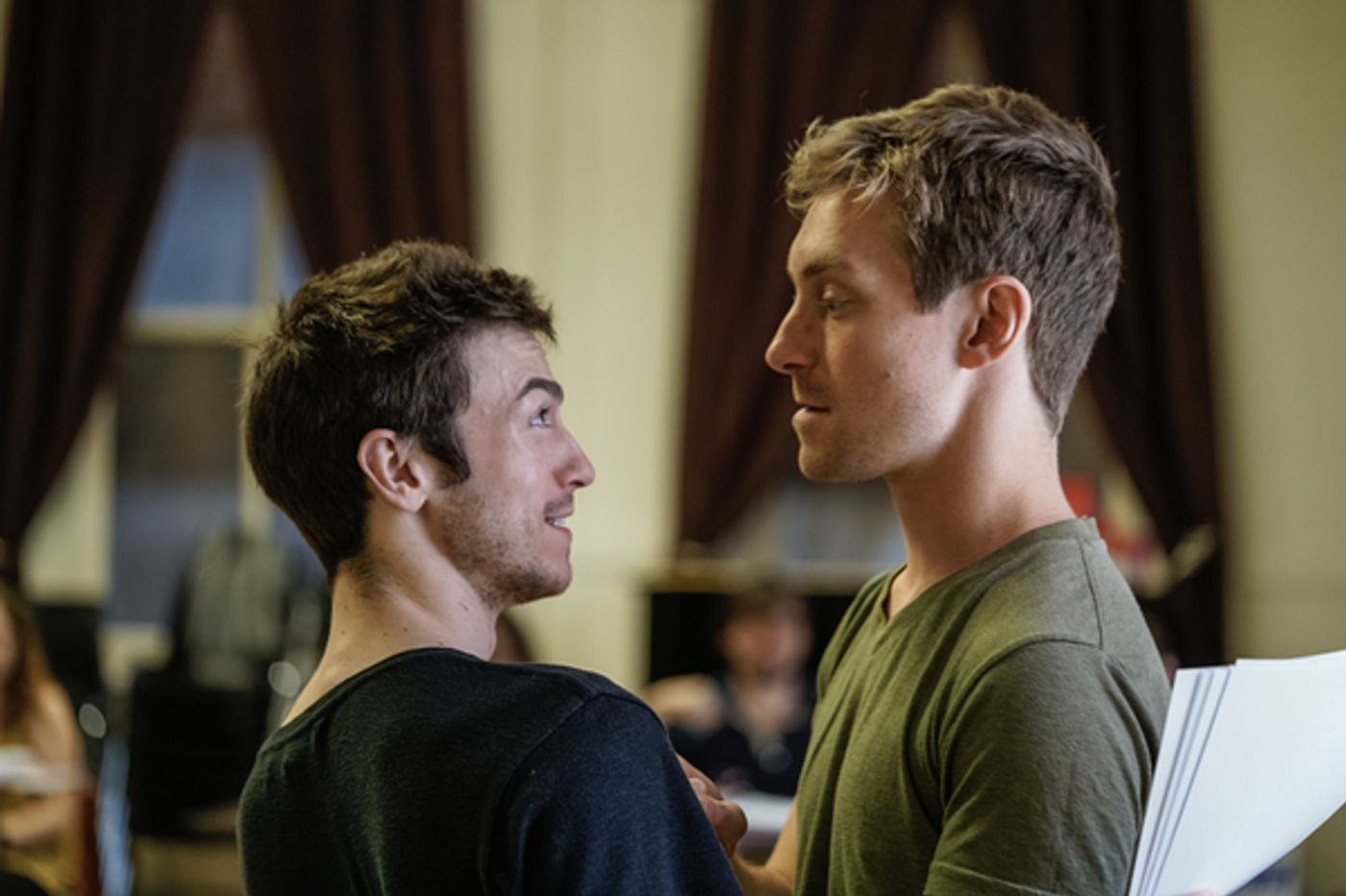 Photo Flash: Inside Rehearsals for Midnight Theatricals' AFTERGLOW Off-Broadway  Image