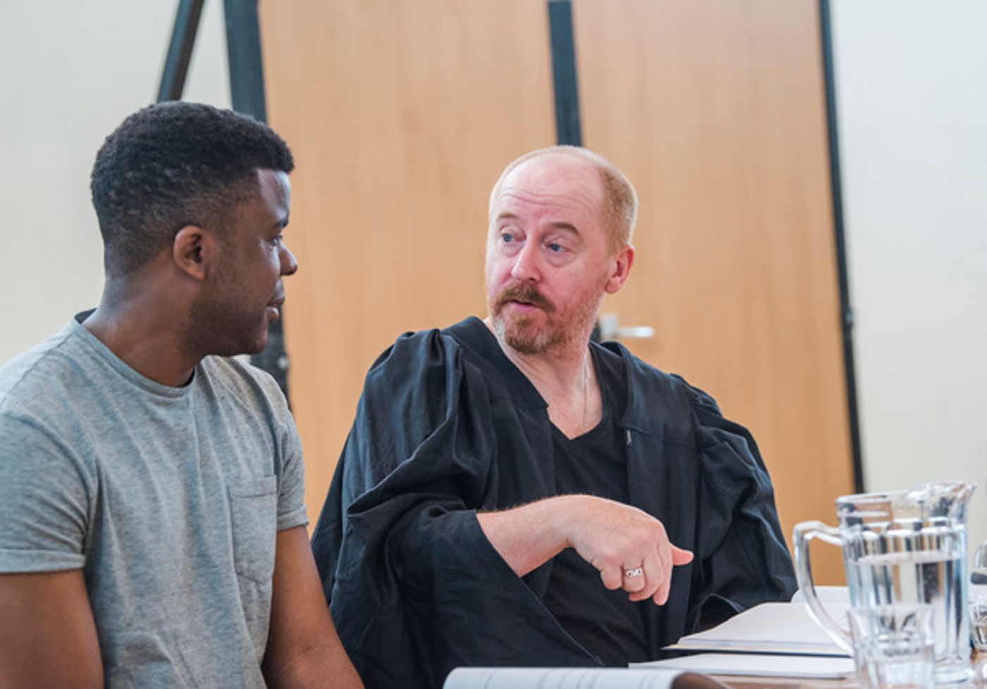 Photo Flash: Inside Rehearsal for TERROR at the Lyric Hammersmith Photo Flash: Inside Rehearsal for TERROR at the Lyric Hammersmith Image