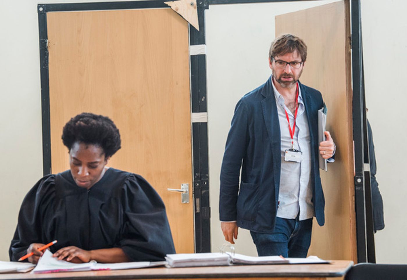 Photo Flash: Inside Rehearsal for TERROR at the Lyric Hammersmith Photo Flash: Inside Rehearsal for TERROR at the Lyric Hammersmith Image
