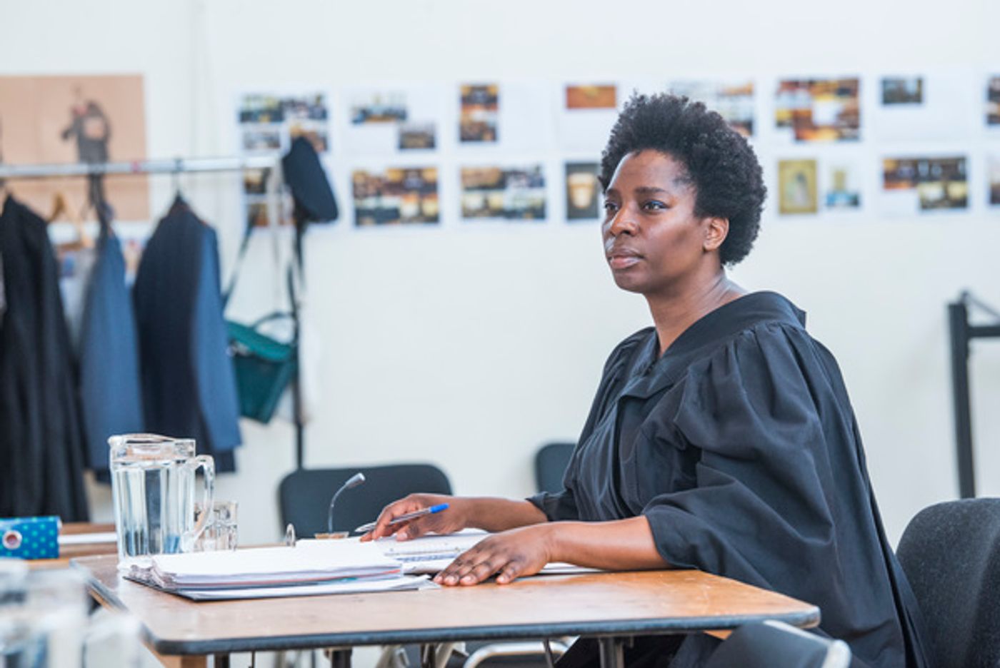 Photo Flash: Inside Rehearsal for TERROR at the Lyric Hammersmith Photo Flash: Inside Rehearsal for TERROR at the Lyric Hammersmith Image